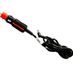 Cigarette lighter cable for battery charger