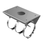 Vertical pole mount