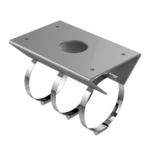 Vertical pole mount