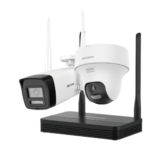 HiLook 4MP H.265 One bullet + One turret WiFi NVS Kit