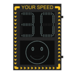 Radar-Assisted Speed LED Display