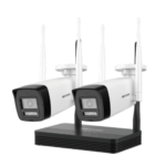 2MP H.265 TWO bullet WiFi NVS Kit