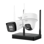4MP H.265 One bullet + One turret WiFi NVS Kit