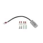 Capacitor 2 uF 475 V cable kit 250 mm