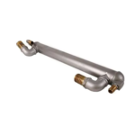 Heat exchanger incl. fittings – profile soundshield