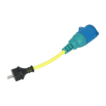 Shore power cord set