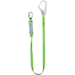 Single Leg Polyester Webbing Lanyard With Energy Absorber