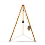 200KG Adjustable Aluminum Rescue Tripod With Safety Rope