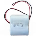 SAFT 2LSH20P SAFT lithium-thionyl chloride (Li-SOCl2) battery pack, D-size, 3.6V, 26Ah. with 30cm cable outlet 2LSH20P_Wire